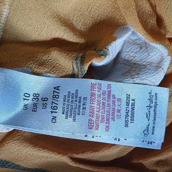 Floral Yellow Kimono Tunic - Picture 14 of 16